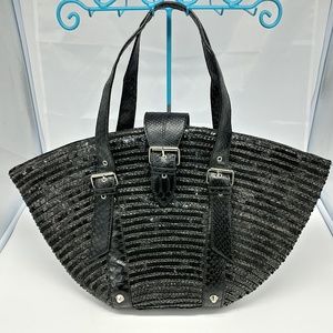 Dressy Black Tote Bag